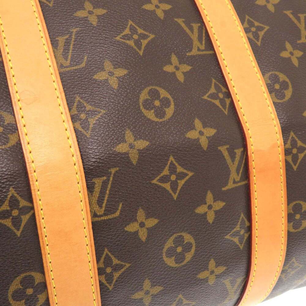 LOUIS VUITTON Brown Monogram Keepall 45 Boston Bag - Picture 8 of 10